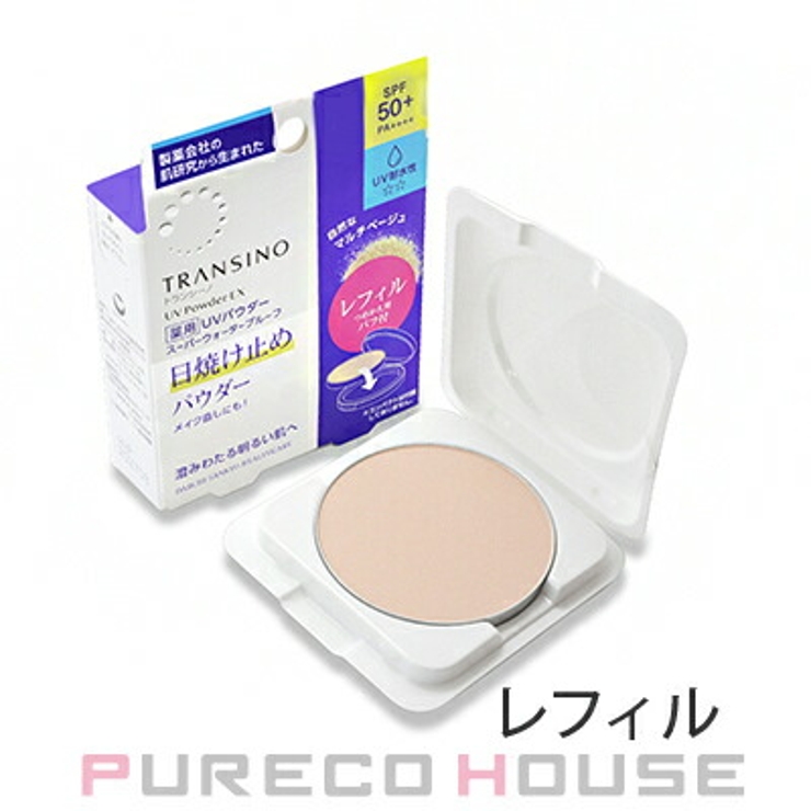 TRANSINO UVパウダー レフィル SPF50+ Transino UV Powder SPF50+ PA++++ 11g – Japanese Taste