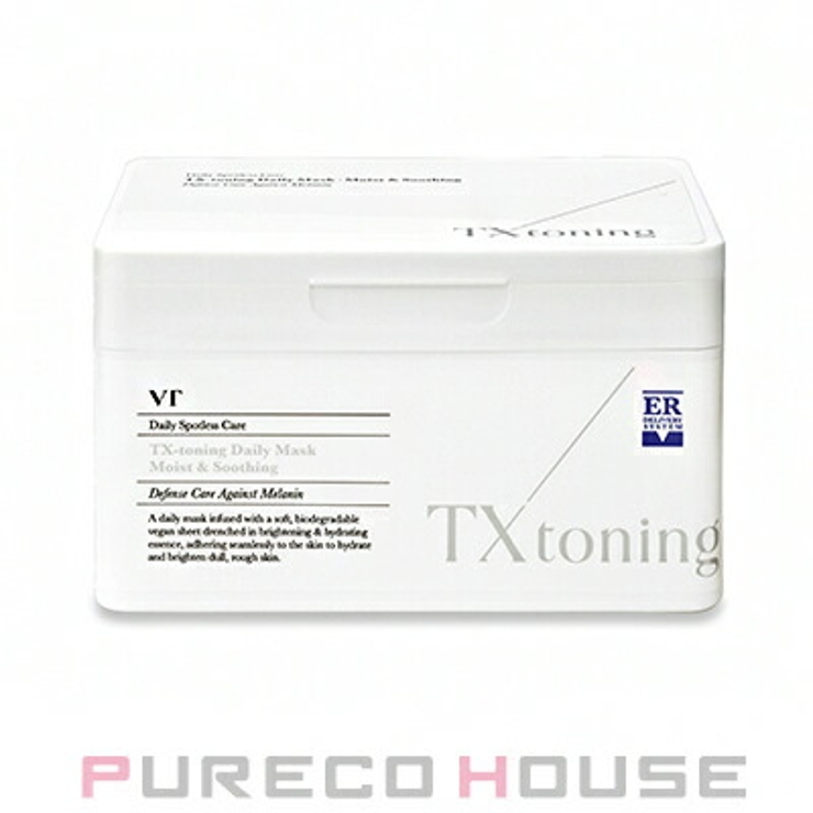 VT COSMETICS TX トーニング デイリー マスク 30枚入り | PURECO HOUSE | 詳細画像1 