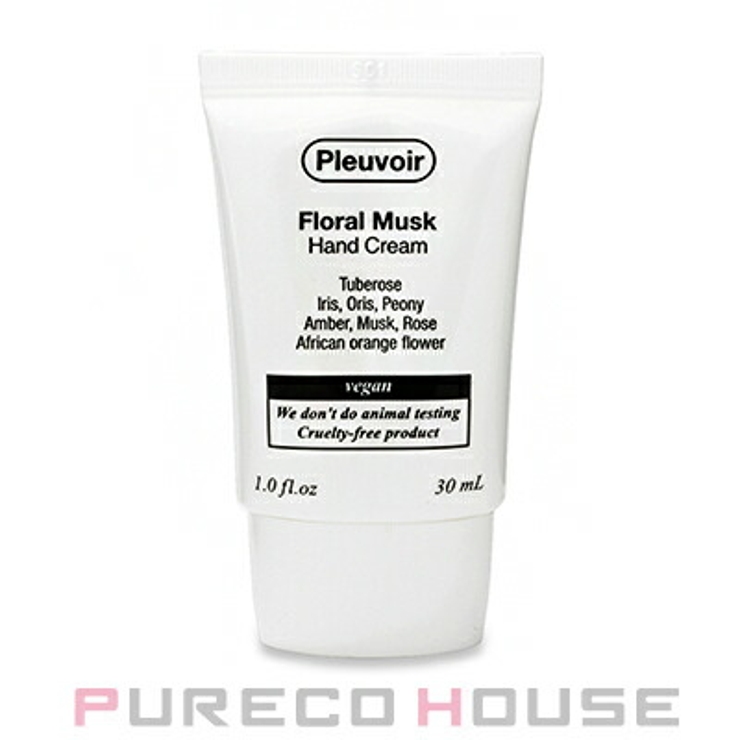 Pleuvoir(プルヴワ) ハンドクリーム フローラル ムスク 30ml | PURECO HOUSE | 詳細画像1 