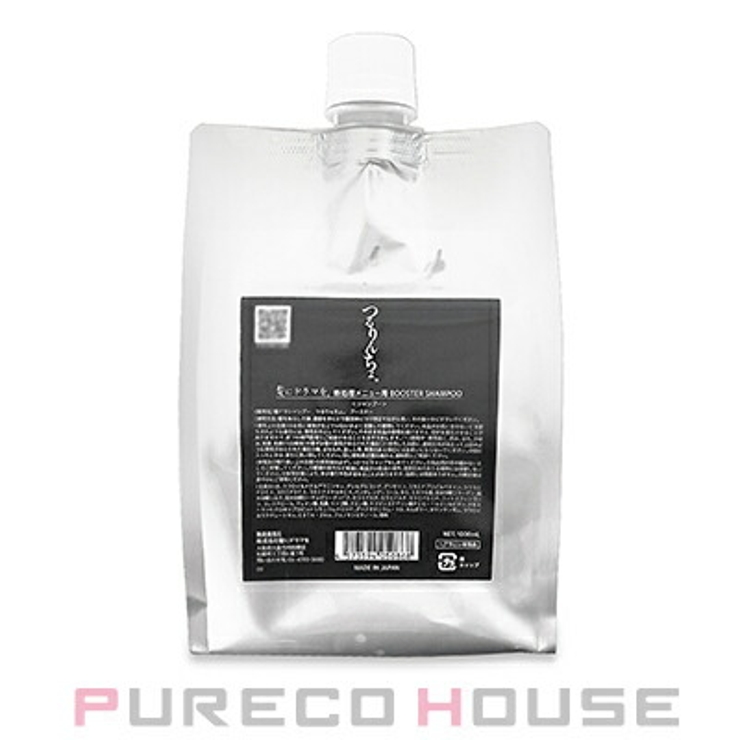 髪にドラマを。 つるりんちょ。 ブースターシャンプー 1000ml レフィル | PURECO HOUSE | 詳細画像1 