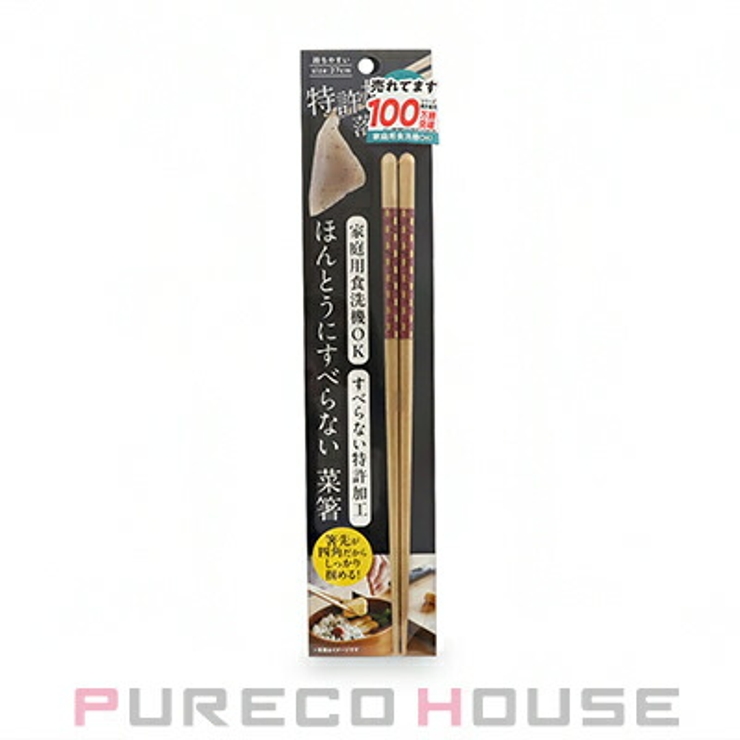 ほんとうにすべらない 菜箸 #和柄 レッド | PURECO HOUSE | 詳細画像1 