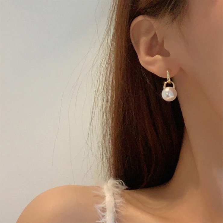 フェイクパール ピアス 韓国ファッション | RAKUku | 詳細画像2 