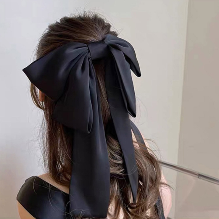 24NEW ビッグサイズ リボン ヘアアクセサリー ヘアバレッタ | RAKUku | 詳細画像2 