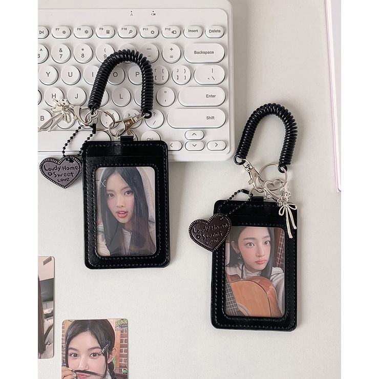 ブラック スプリングカードケース フォトカードケース | RAKUku | 詳細画像2 