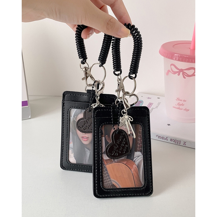 ブラック スプリングカードケース フォトカードケース | RAKUku | 詳細画像5 