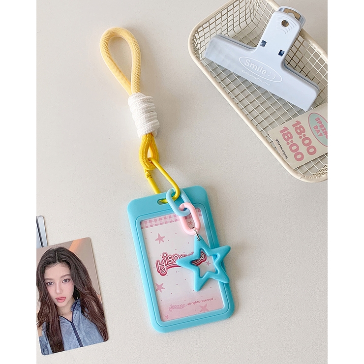 ブルー | 5color パステルカラー カードケース | RAKUku