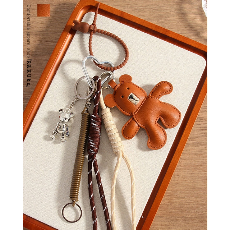 25ss 2ベアチャーム キーリング | RAKUku | 詳細画像1 