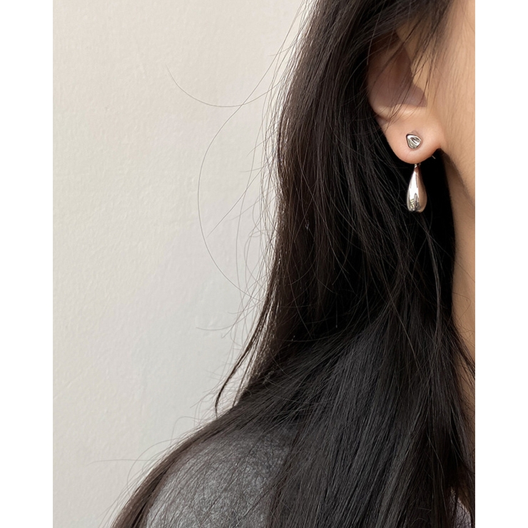 8UEDE ロングシルバーピアス 8UEDE ロングシルバーピアス 8UEDE スウェード ジュエリー