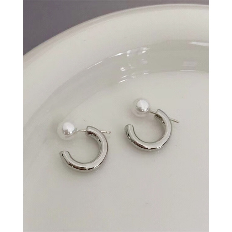 パールフープピアス 両耳用 | RAKUku | 詳細画像7 