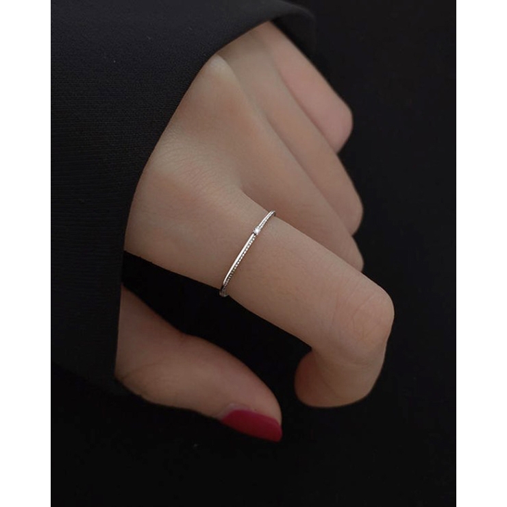 ワンストーンリング オープンリング シルバー ゴールド  | RAKUku | 詳細画像4 