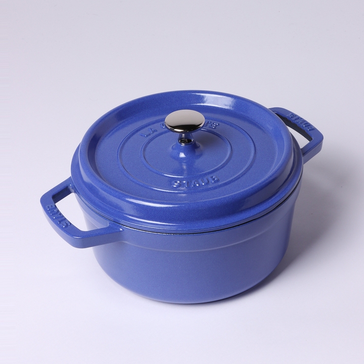 【リユース品】STAUB | ピコ・ココット ラウンド 22cm ブルーベリー | ReLIKE | 詳細画像1