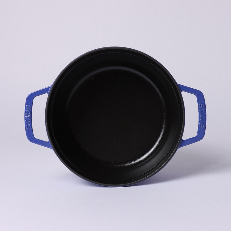 【リユース品】STAUB | ピコ・ココット ラウンド 22cm ブルーベリー | ReLIKE | 詳細画像2