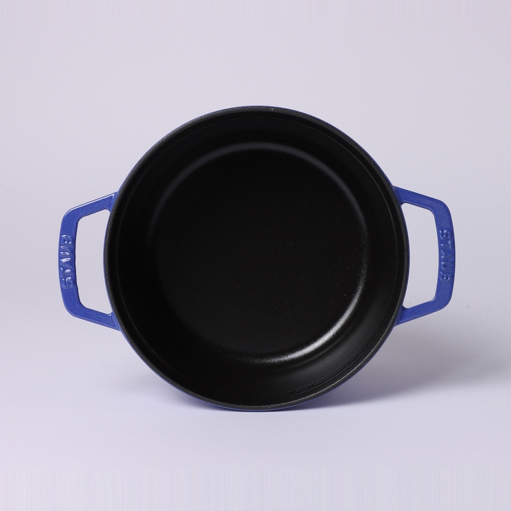 【リユース品】STAUB | ピコ・ココット ラウンド 22cm ブルーベリー | ReLIKE | 詳細画像2