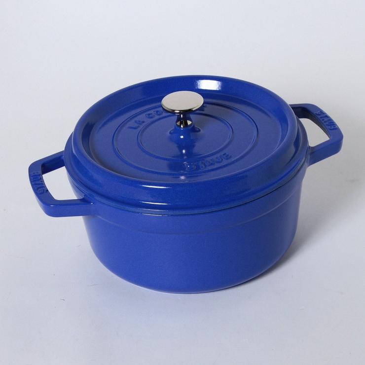 【リユース品】STAUB | ピコ・ココット ラウンド 22cm ブルーベリー | ReLIKE | 詳細画像1