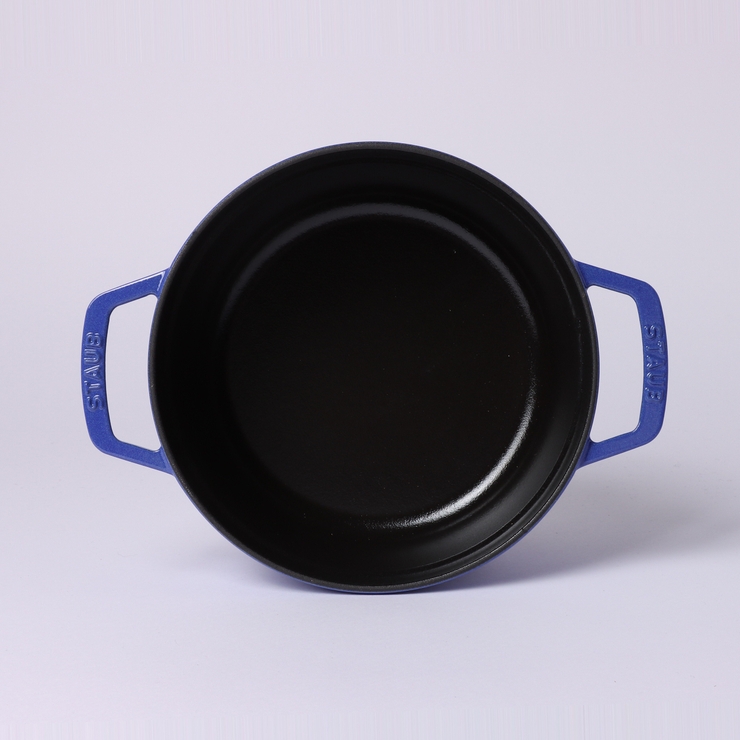 【リユース品】STAUB | ピコ・ココット ラウンド 22cm ブルーベリー | ReLIKE | 詳細画像2