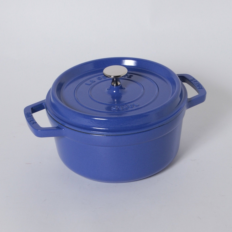 【リユース品】STAUB | ピコ・ココット ラウンド 22cm ブルーベリー | ReLIKE | 詳細画像1