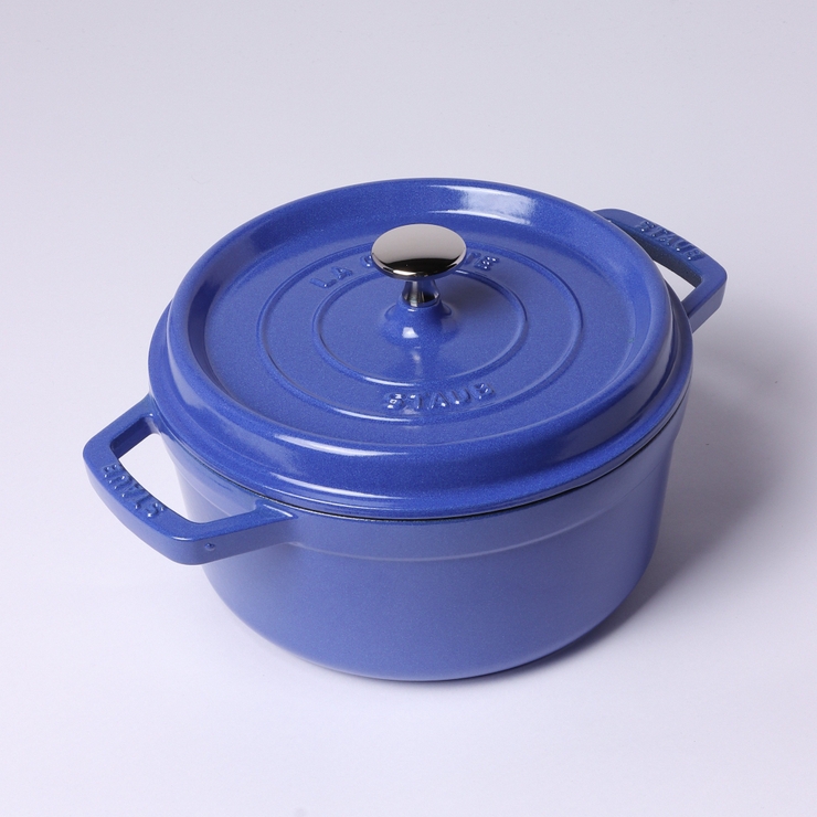 【リユース品】STAUB | ピコ・ココット ラウンド 22cm ブルーベリー | ReLIKE | 詳細画像1