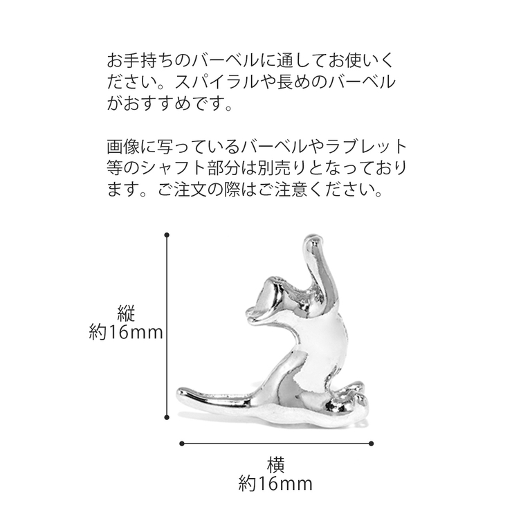 軟骨ピアス 16G ボディピアス | ボディピアス専門店凛RIN | 詳細画像15 