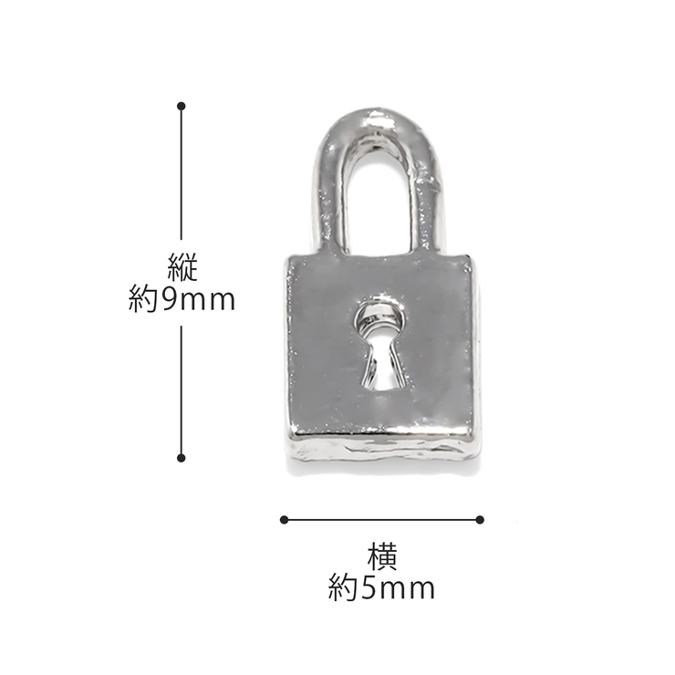 チャーム key鍵錠前 パドロックアレンジパーツカスタマイズピアスボディピアス | ボディピアス専門店凛RIN | 詳細画像12 