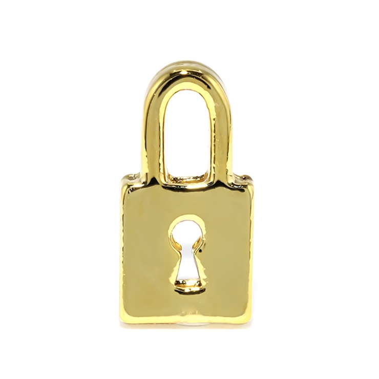 ゴールド | チャーム key鍵錠前 パドロックアレンジパーツカスタマイズピアスボディピアス | ボディピアス専門店凛RIN