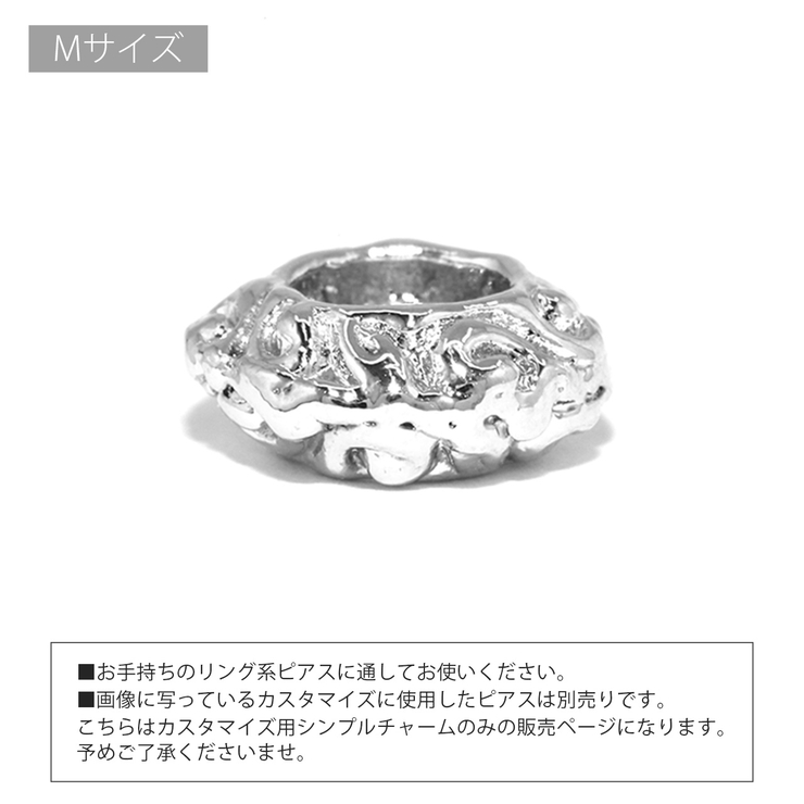 ピアス リングチャーム パーツカスタマイズシンプル | ボディピアス専門店凛RIN | 詳細画像16 