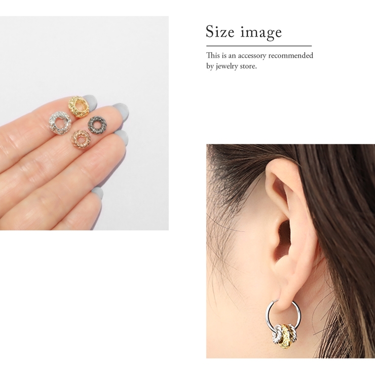 ピアス リングチャーム パーツカスタマイズシンプル | ボディピアス専門店凛RIN | 詳細画像5 