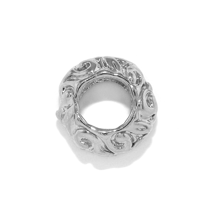 シルバー・M | ピアス リングチャーム パーツカスタマイズシンプル | ボディピアス専門店凛RIN