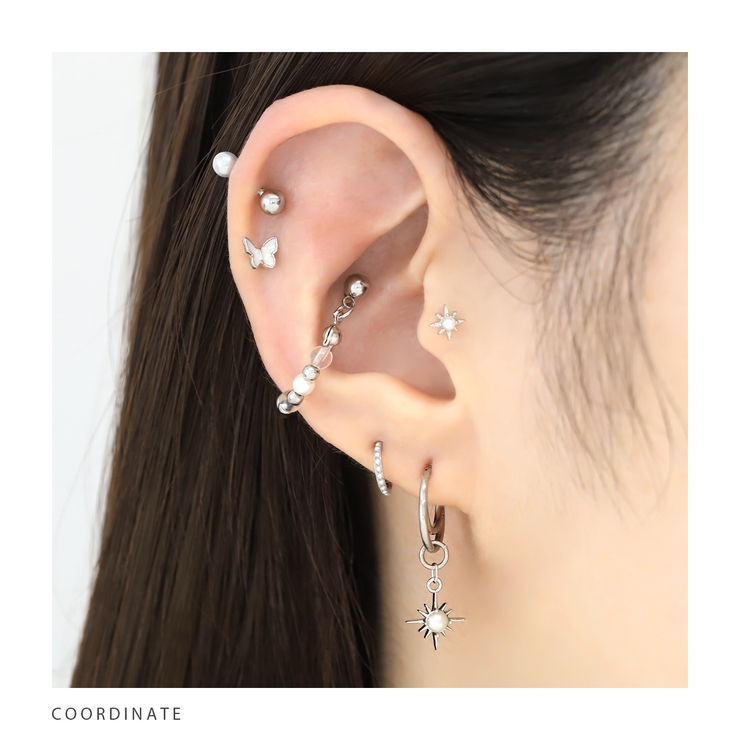 チャーム 誕生石カラースター ガラスアレンジパーツ | ボディピアス専門店凛RIN | 詳細画像8 