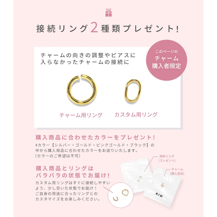 チャーム スパーク星 ボディピアス | ボディピアス専門店凛RIN | 詳細画像13 