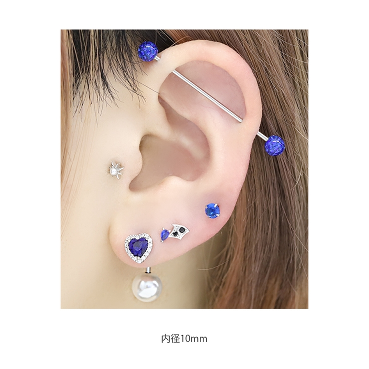 へそピアスボディピアス 定番 ヘソピアスへそピバナナバーベル | ボディピアス専門店凛RIN | 詳細画像16 