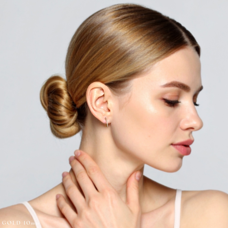 ピアス セレブリティーシリーズ24金ピンクゴールドコーティングジュエル | ボディピアス専門店凛RIN | 詳細画像17 