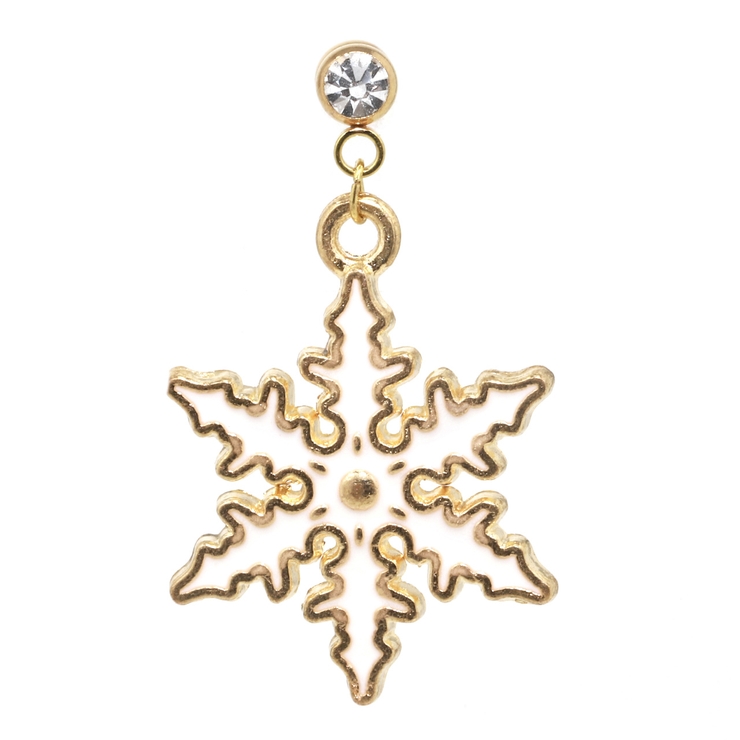 雪の結晶 | ボディピアス クリスマス ツリー | ボディピアス専門店凛RIN