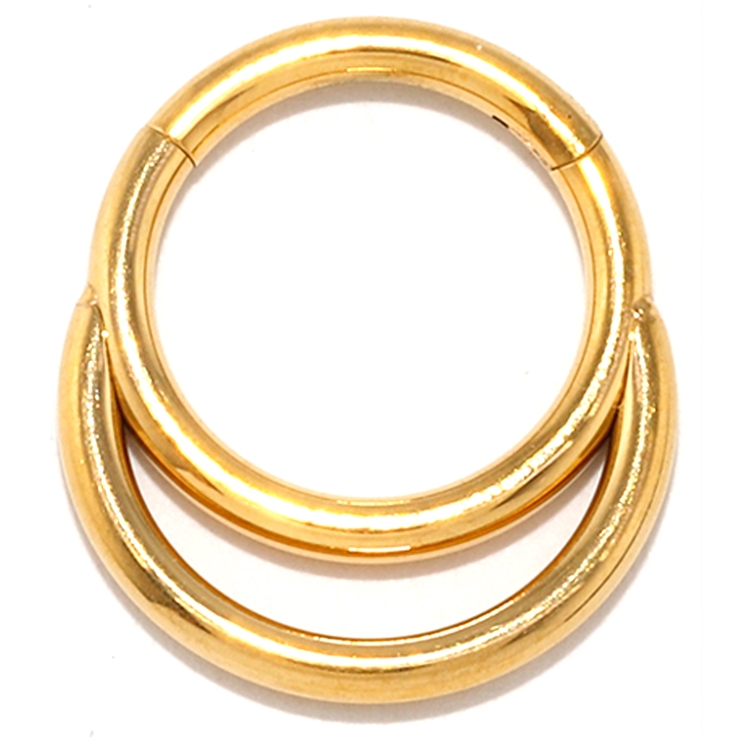 ゴールド | 軟骨ピアス シンプル フープ | ボディピアス専門店凛RIN