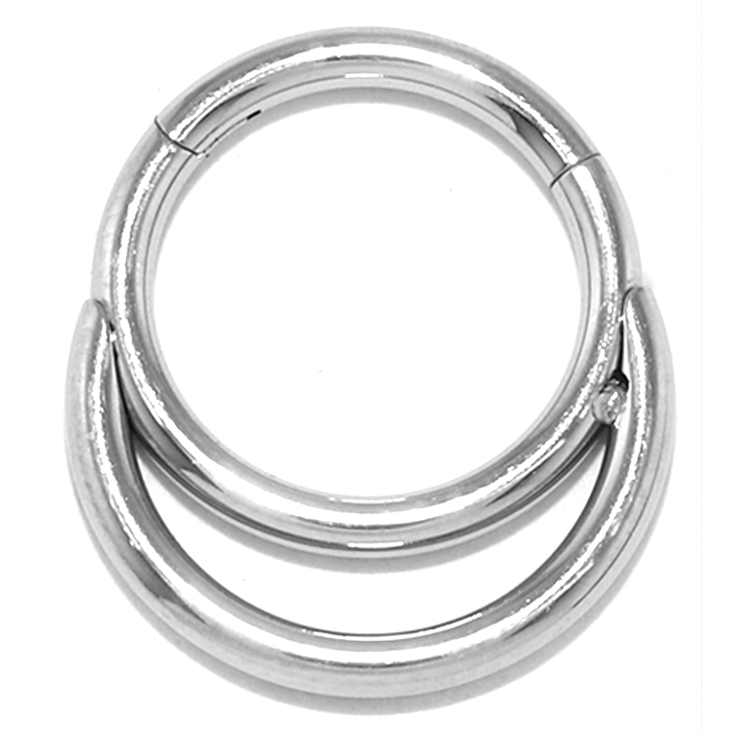 シルバー | 軟骨ピアス シンプル フープ | ボディピアス専門店凛RIN