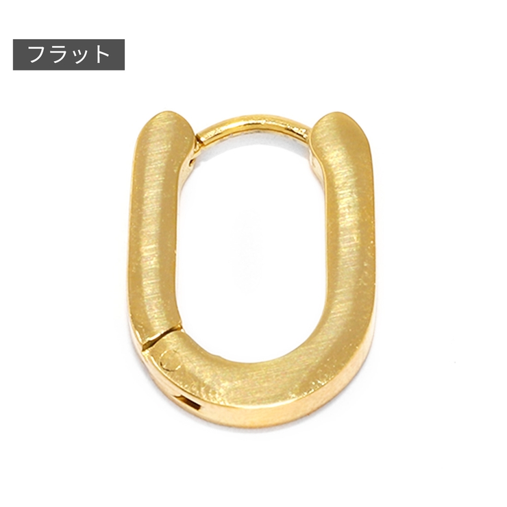 【フラット・シルバー】軟骨ピアス ワンタッチ  フープ[品番：RINA0001499]｜ボディピアス専門店凛RIN（ボディピアスセンモンテンリンリン）のレディースファッション通販｜SHOPLIST（ショップリスト）