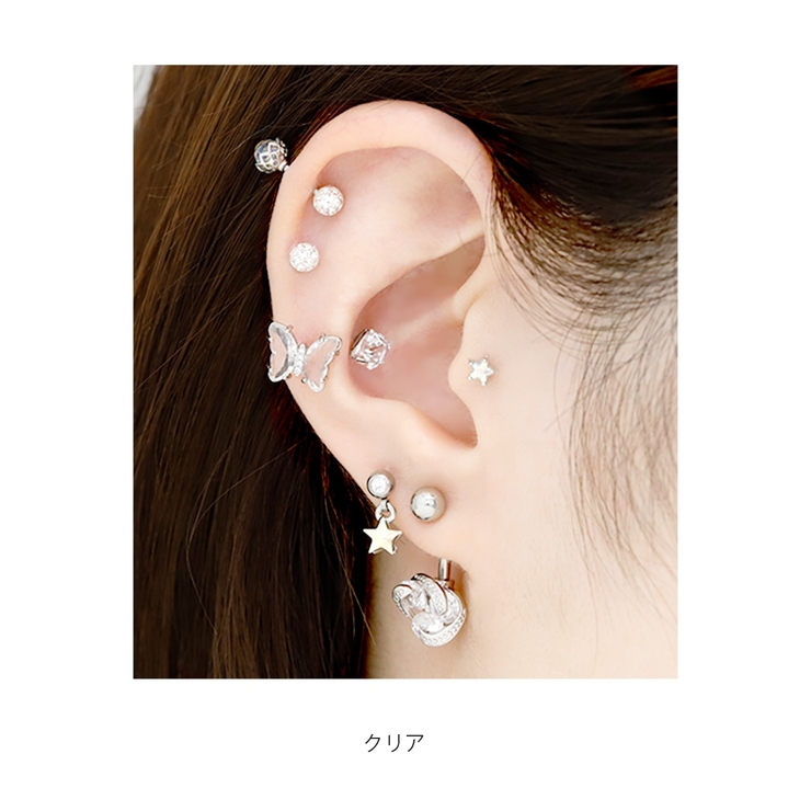 へそピアス トリプルジュエル ステンレス | ボディピアス専門店凛RIN | 詳細画像7 