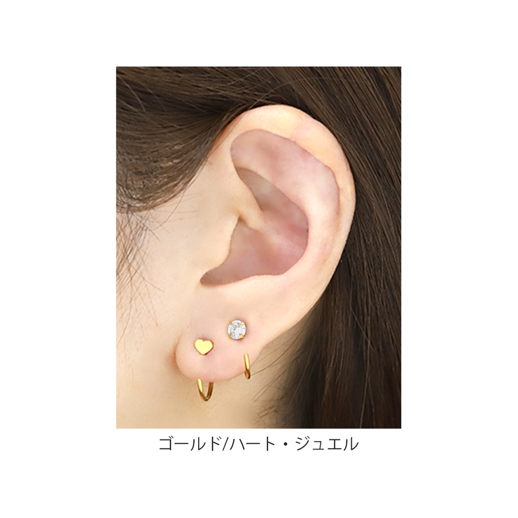 ファッションピアス両耳 さすだけピアス キャッチレス | ボディピアス専門店凛RIN | 詳細画像14 