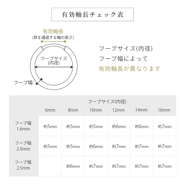 ピアス 24金ピンクゴールドK24K18PGコーティングフープ リングピアス | ボディピアス専門店凛RIN | 詳細画像20 