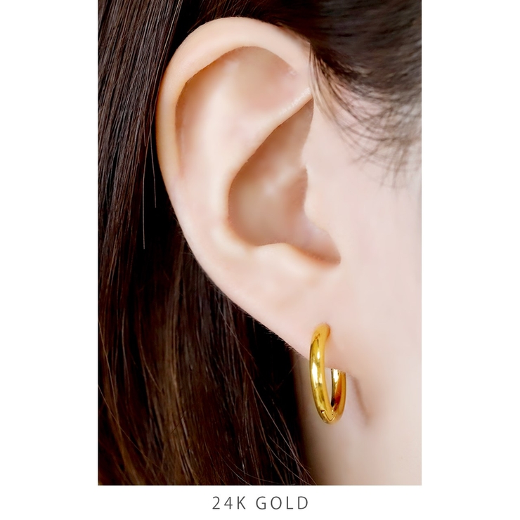 ボディピアス リング 24K