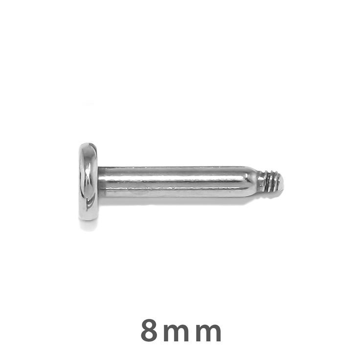 8mm | シャフト部分が14Gネジ部分が16Gのマジックラブレット ボディピアス ピアスパ… | ボディピアス専門店凛RIN