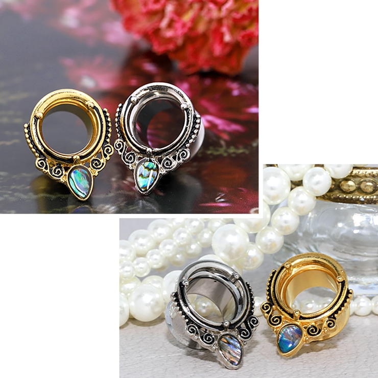 ボディピアス 00G トンネル[品番：RINA0001271]｜ボディピアス