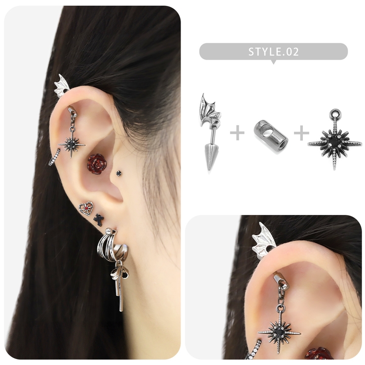 キャッチ ジョイントキャッチネジパーツ ボディピアス | ボディピアス専門店凛RIN | 詳細画像5 