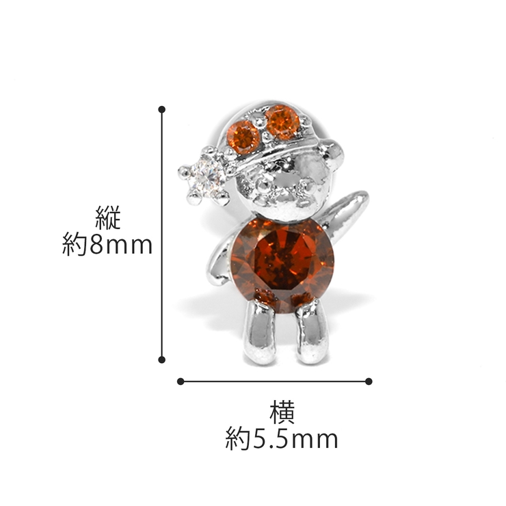 ボディピアス 軟骨ピアス 16G | ボディピアス専門店凛RIN | 詳細画像10 