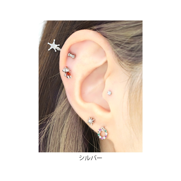 ボディピアス 軟骨ピアス 16G | ボディピアス専門店凛RIN | 詳細画像5 
