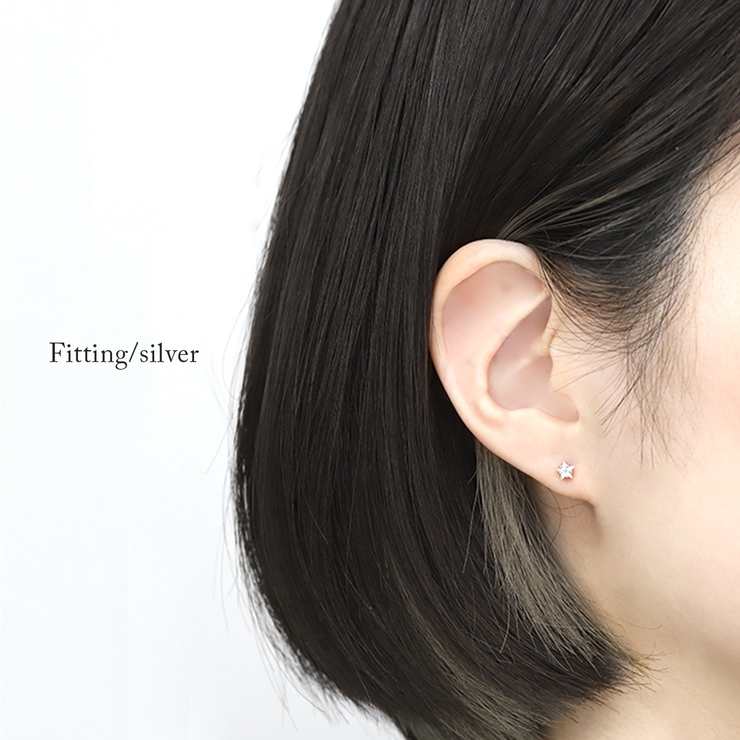 軟骨ピアス ジュエルstar星型 スターキュービックジルコニア | ボディピアス専門店凛RIN | 詳細画像4 