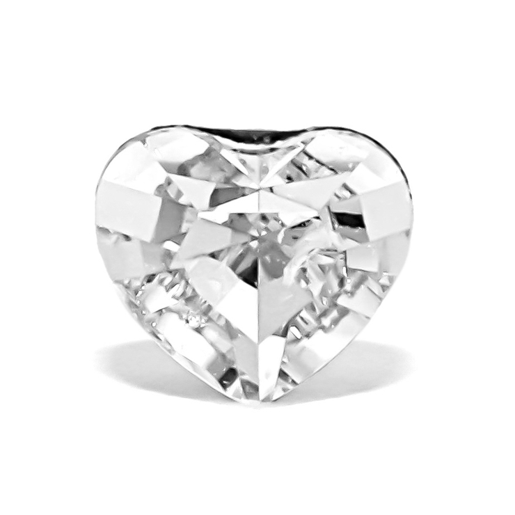 クリア | 軟骨ピアス ハートかわいい ストレートバーベル | ボディピアス専門店凛RIN