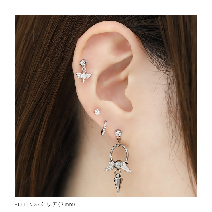 軟骨ピアス ジュエルキレイキラキラ しんぷるおしゃれ | ボディピアス専門店凛RIN | 詳細画像5 