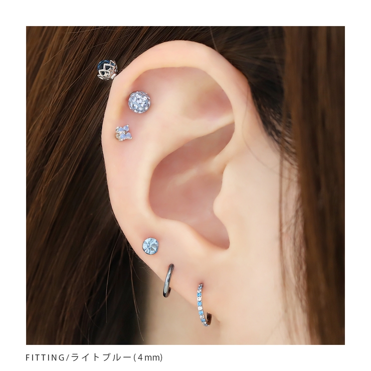 軟骨ピアス ジュエルキレイキラキラ しんぷるおしゃれ | ボディピアス専門店凛RIN | 詳細画像7 