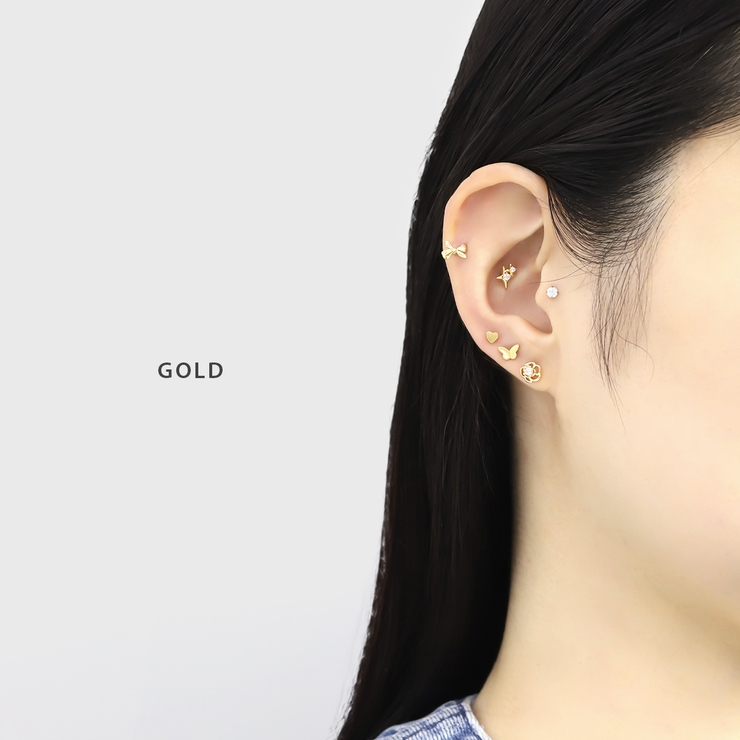 軟骨ピアス ジュエルスタースパークルキュービックジルコニア ボディピアス | ボディピアス専門店凛RIN | 詳細画像4 