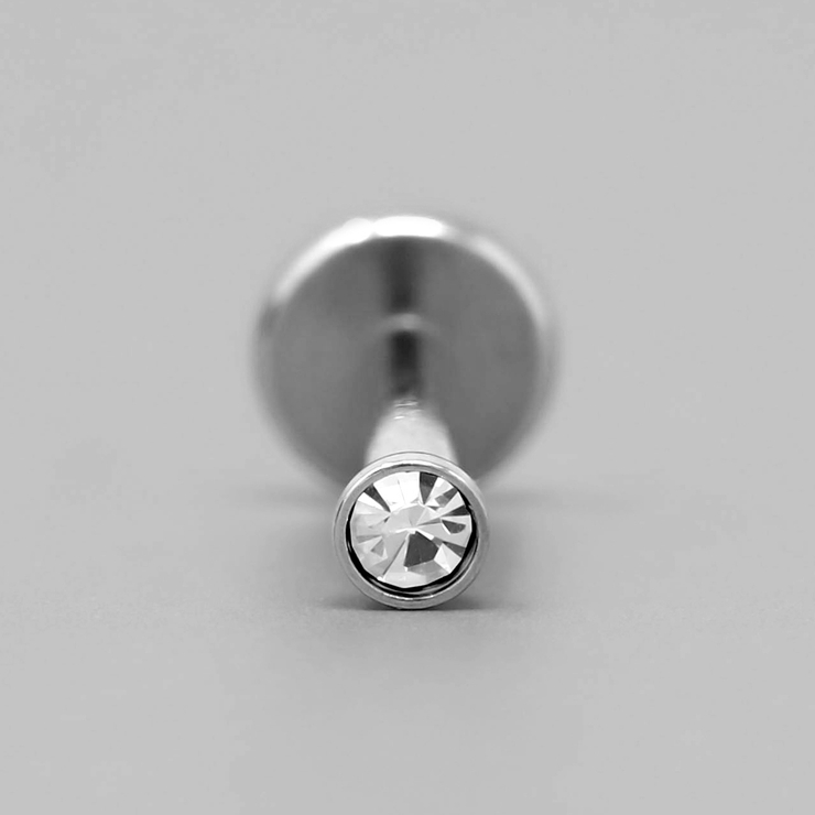 2mm | 軟骨ピアス ジュエルシンプルチェコストーン ボディピアス | ボディピアス専門店凛RIN